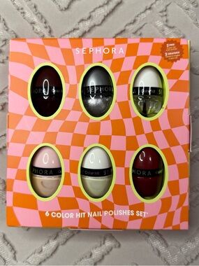 Sephora 6 Color Nail Polish Set
